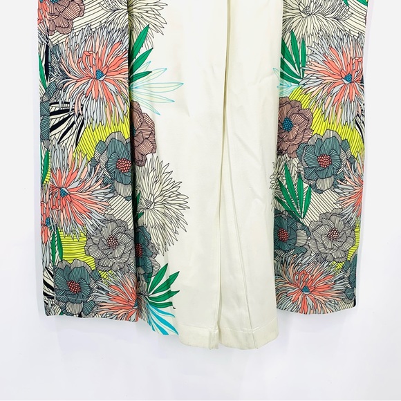 Corey Lynn Calter Sleeveless Floral Print Bloome Jumpsuit Size 10 - Picture 5 of 14